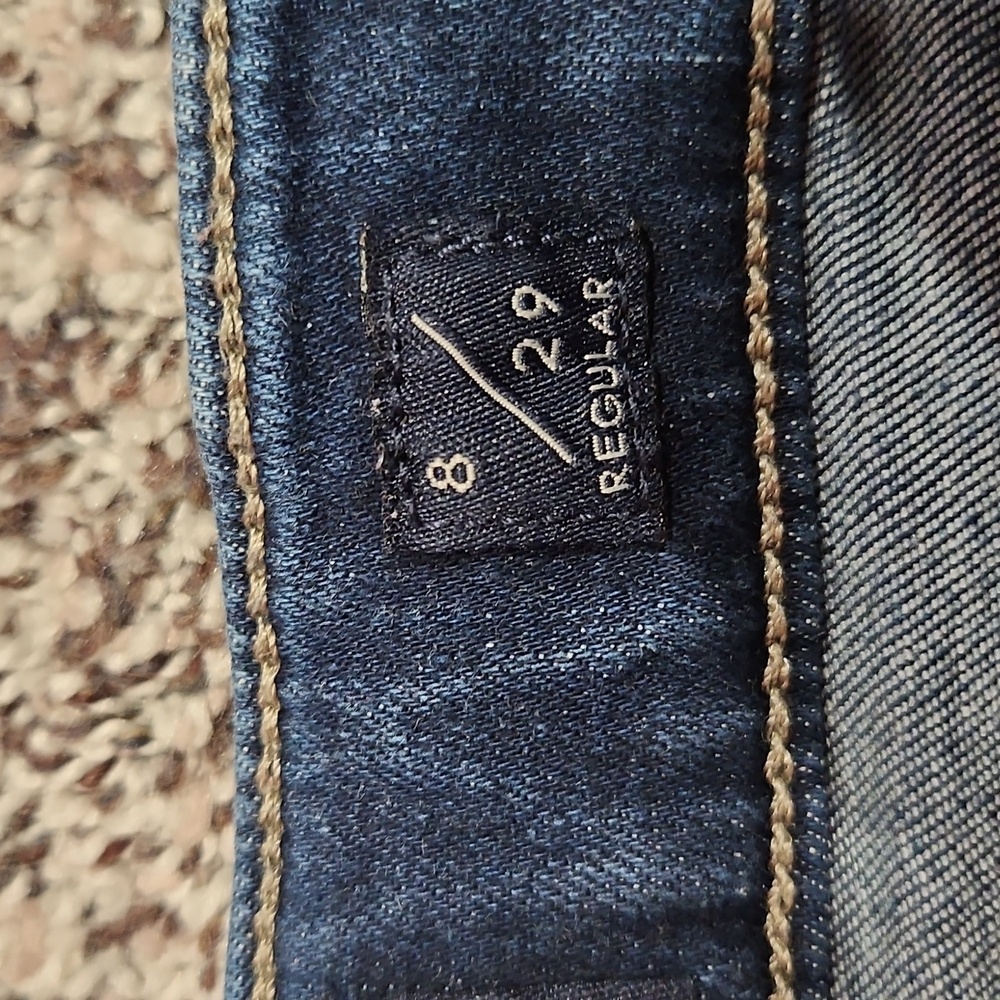 Lucky Brand High Rise Dark Blue Jeans - Picture 4 of 11